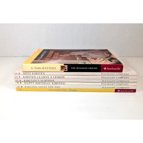 Complete Set American Girl KIRSTEN Books Series by Janet Shaw+Mystery+Cook Book - Picture 2 of 5